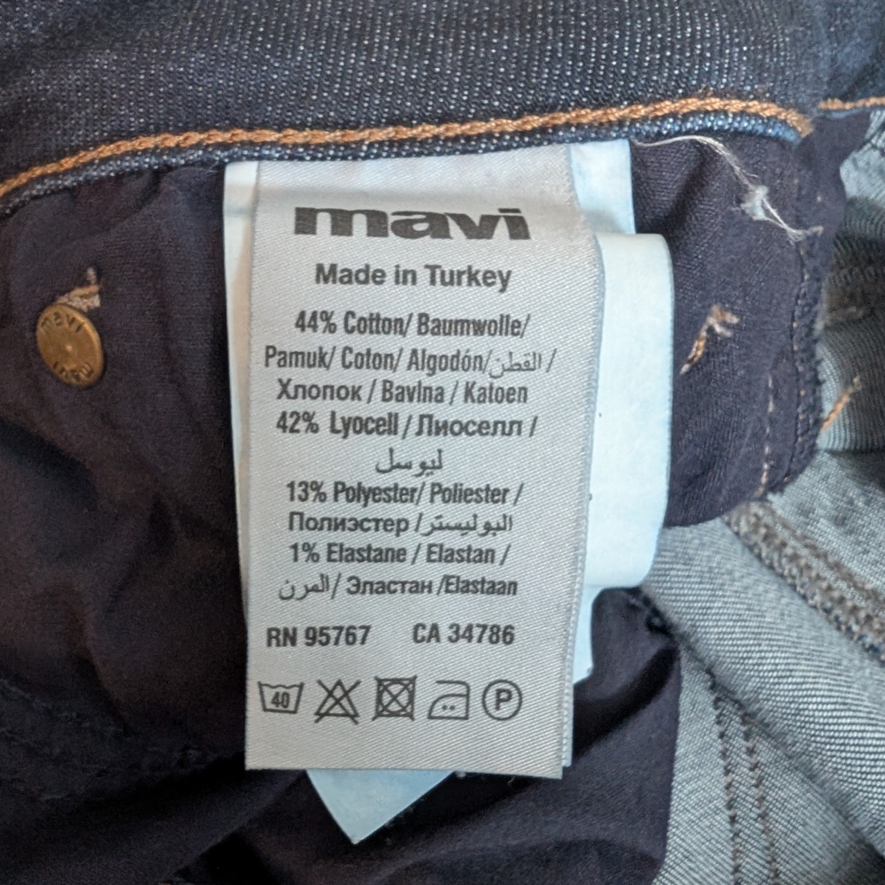 Mavi | Tess Skinny Jeans | Dark Blue | 28 - Picture 8 of 11